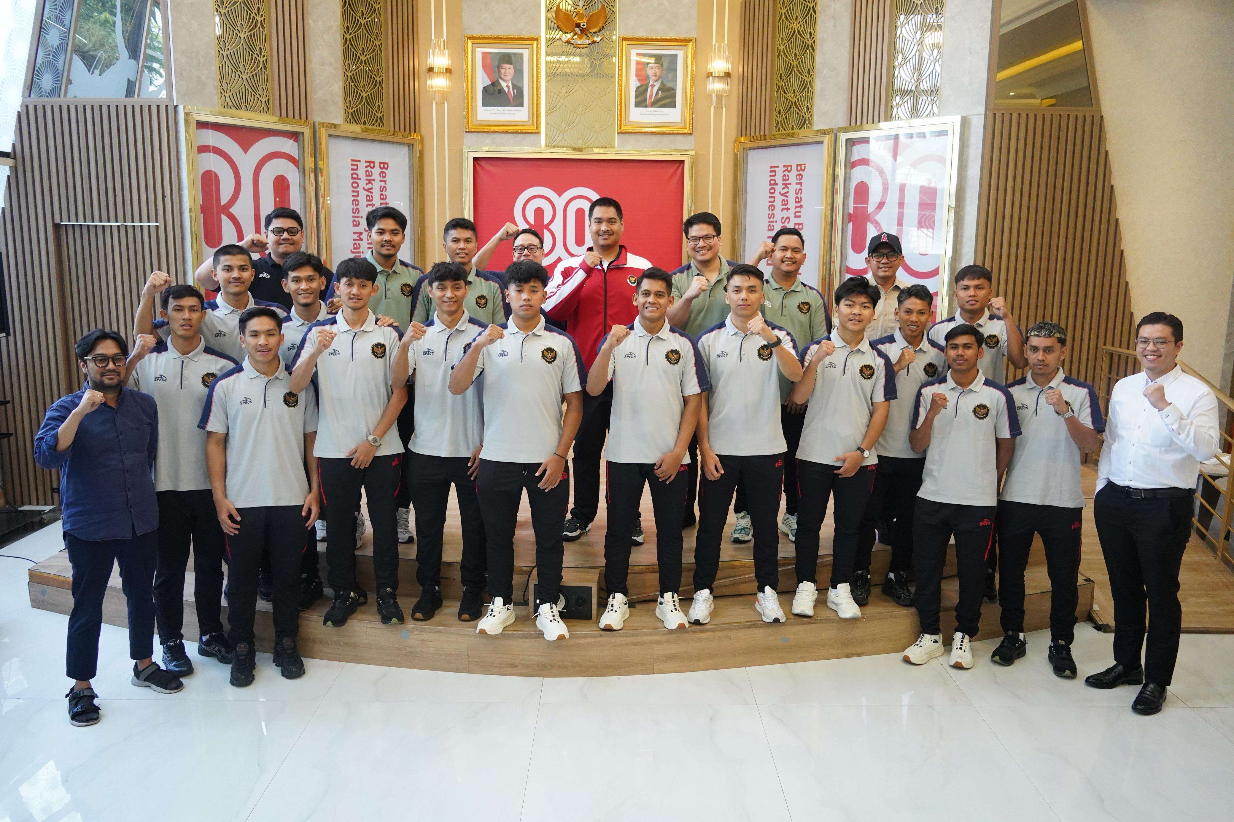 28 Kemenpora dan FFI melepas Timnas Futsal Indonesia untuk CFA International Tournament 2025. Turnamen berlangsung pada 5–11 September di Shijiazhuang, China.