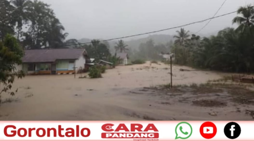 28 Hujan Intensitas Tinggi Guyur Kecamatan Lemito, Wanggarasi, dan Taluditi